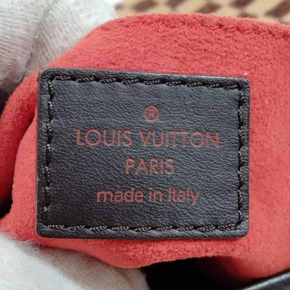 ❌❌❌SOLD❌❌❌Auth Louis Vuitton Tigre Damier Sauvage Pony Hair Pouchette Handbag - Picture 7 of 9